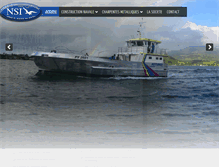 Tablet Screenshot of nautisportindustries.com